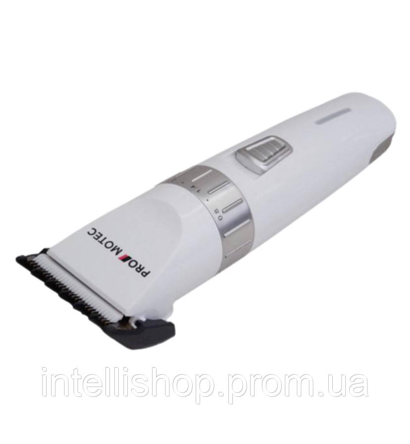 Машинка для стрижки волос аккумуляторная с насадками PROMOTEC PM-368 ...