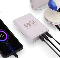 ІБП для Роутерів , Powerbank на 10400Mah, Виходи Usb, DC 9V, 12V. Блок Живлення Білий