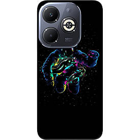Чохол силіконовий Case для Infinix Smart 8 (X6525) з картинкою В космосі