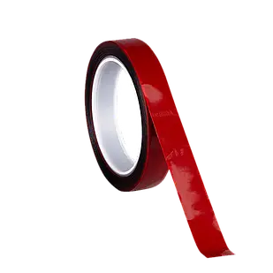 HPX HSA 32023 - 6мм x 33м - чорна акрилова двостороння клеюча стрічка 0,25 мм