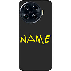 Саме чохол бампер для Tecno Spark 20 Pro Plus (KJ7) друк на чохлі