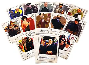 Настільна гра Мафія. Вся сім'я в зборі (Mafia) російською, фото 4