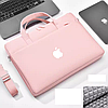 Сумка для ноутбука рожева 15.6 дюймів, фото 2