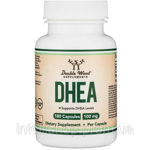ДГЭА Double Wood Supplements DHEA 100 mg 180 Caps IO, код: 8206879 (ID ...