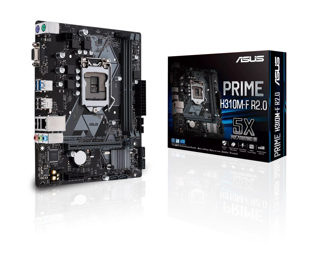 Материнська плата PRIME H310M-F R2.0 (s1151 v2, Intel H310, PCI-Ex16)