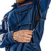 Куртка робоча захистна чоловіча AURUM ANTISTAT BLUE 24 (зріст 180 - 190 см) спецодяг, фото 10