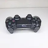 Бездротовий Bluetooth джойстик PS4 чорний геймпад DualShock 4 для пс4, фото 4