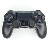 Бездротовий Bluetooth джойстик PS4 чорний геймпад DualShock 4 для пс4, фото 5