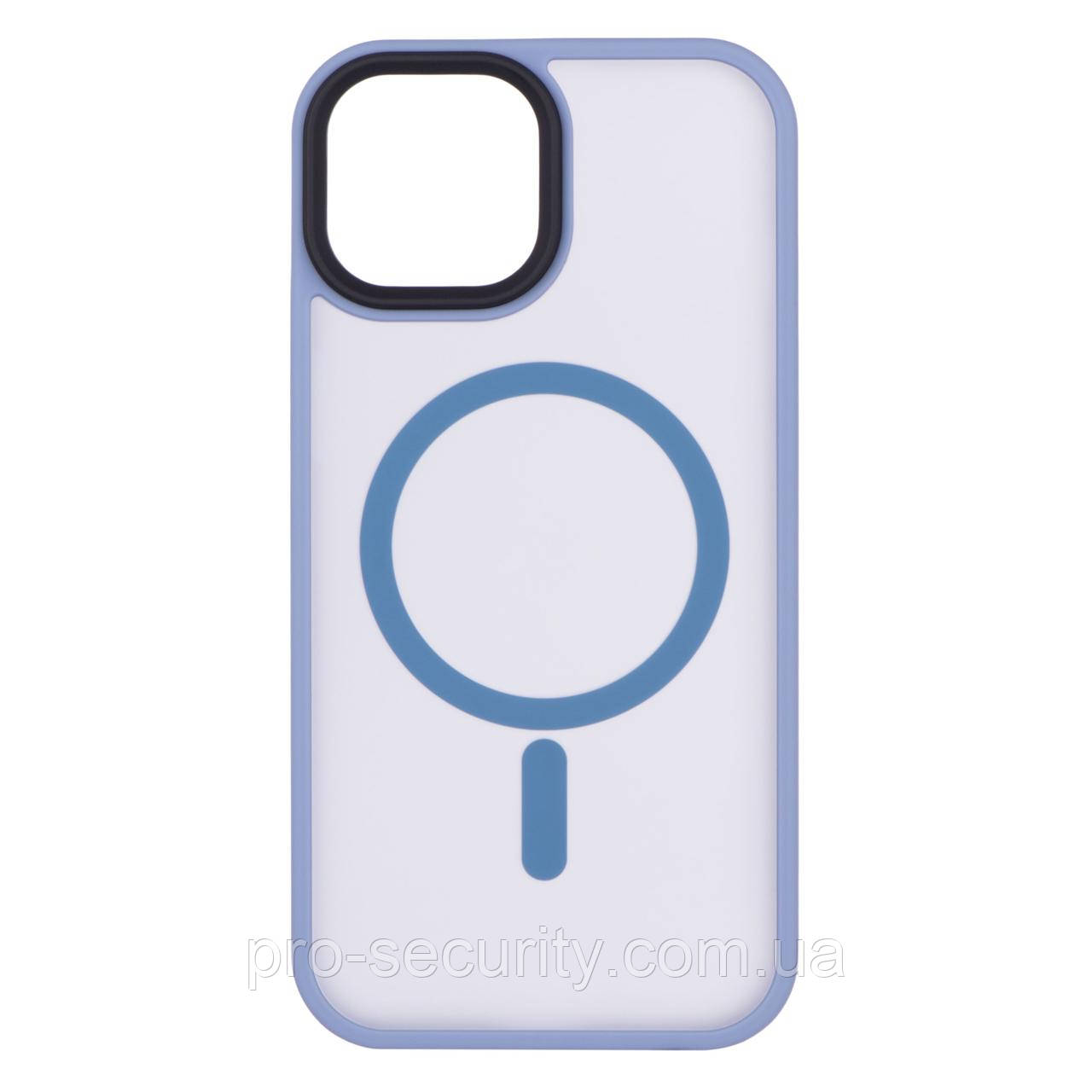 2E Чохол Basic для Apple iPhone 15, Soft Touch MagSafe Cover, Light Blue, фото 1