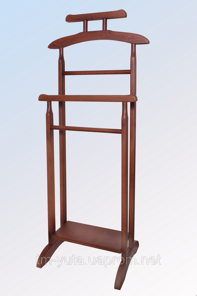 Вешалка напольная "Альфа" деревянная стойка для одежды - фото 1 - id-p29619058