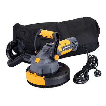 Шліфувальна машина для гіпсокартонних стін 1500 Вт Powermat PM1184 машина для гіпсокартону