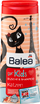 Шампунь-гель для душу Balea for Kids Katzen 300 ml.