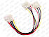 Перехідник (сплітер) 4pin (molex) to 2 x 4pin (molex), фото 4