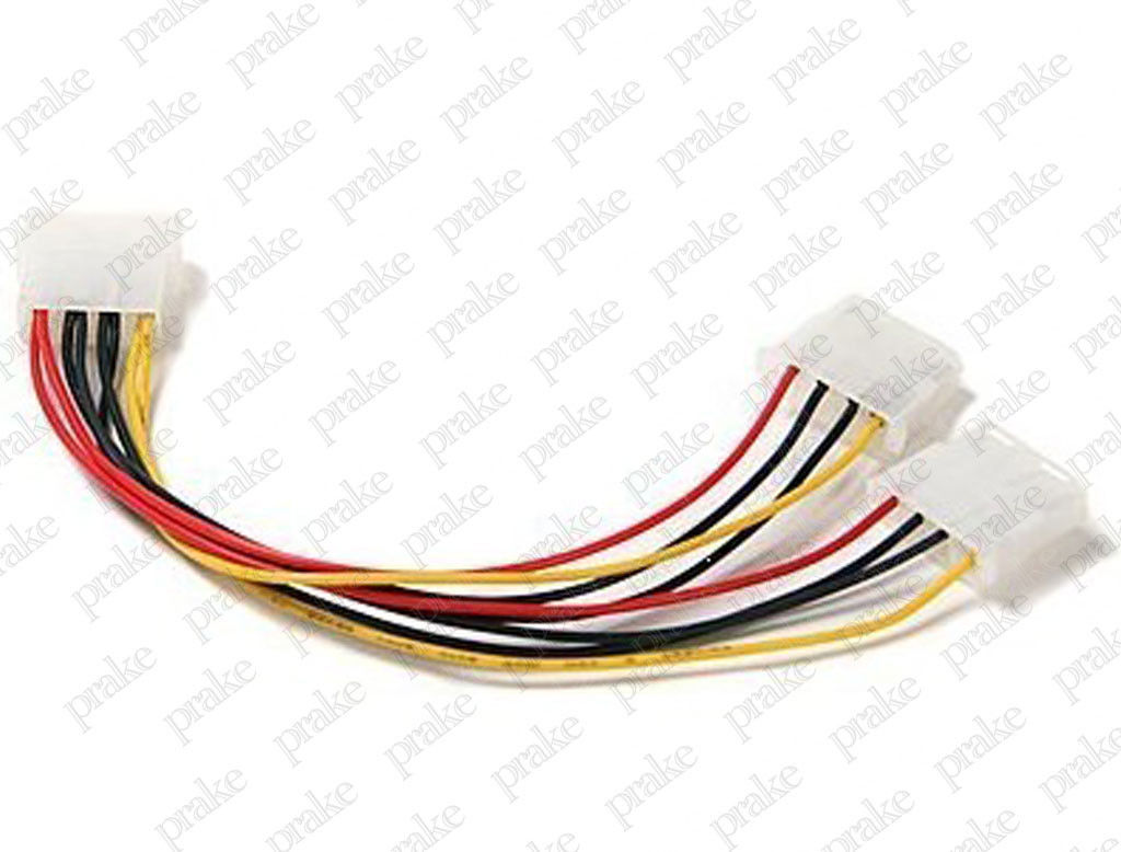 Переходник (сплиттер) 4pin (molex) to 2 x 4pin (molex) - фото 4 - id-p423784382