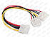 Перехідник (сплітер) 4pin (molex) to 2 x 4pin (molex), фото 6