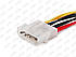 Перехідник (сплітер) 4pin (molex) to 2 x 4pin (molex), фото 7