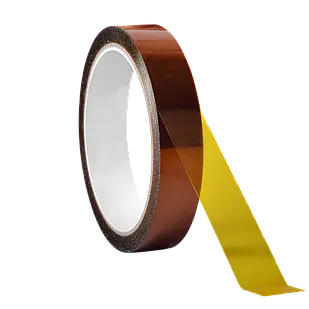 PA600 - 6мм x 33м - поліімідна стрічка 260°, високотемпературна (каптоновий скотч)