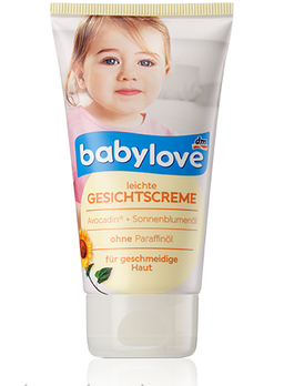 Дитячий крем для обличчя Babylove Gesichtscreme 75 г.