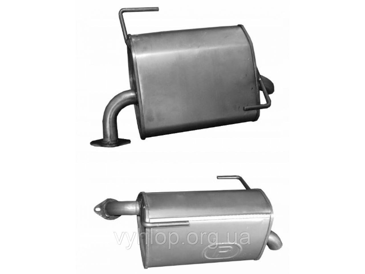 Глушник Субару Форестер (Subaru Forester) 2.5 2012 (46.53) Polmostrow