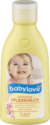 Молочко для тіла Babylove Reichhaltige Pflegemilk 250 ml.