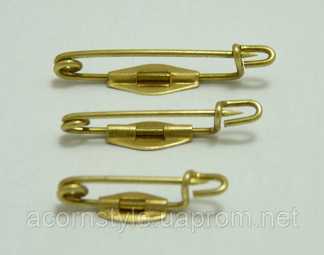 Купить Крепление булавка для значков, медалей, орденов - 20мм, цена 3. ...