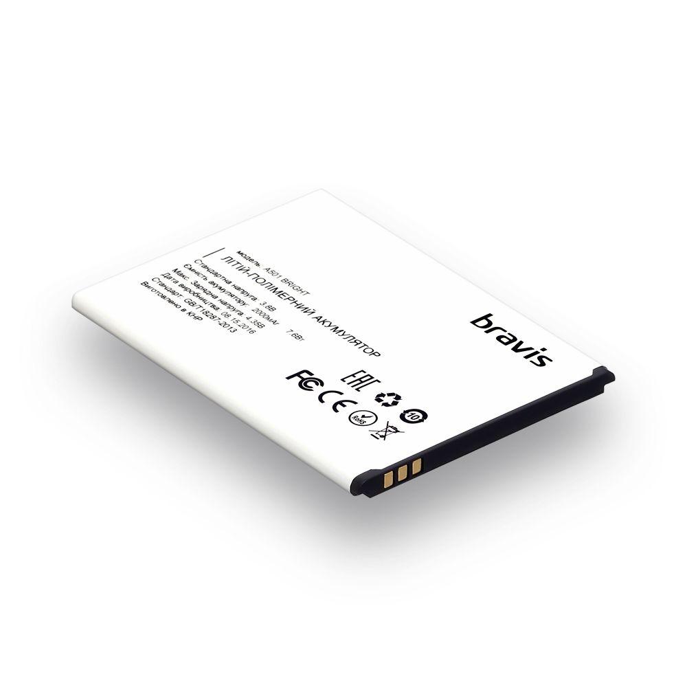 Акумулятор для Bravis A501 Bright Характеристики AAAA