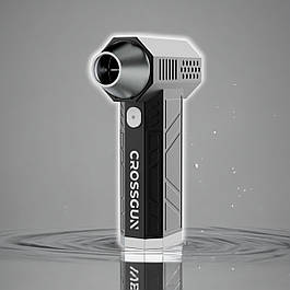 Міні-турбо вентилятор CROSSGUN, багатофункціональний портативний зі світлодіодним підсвічуванням