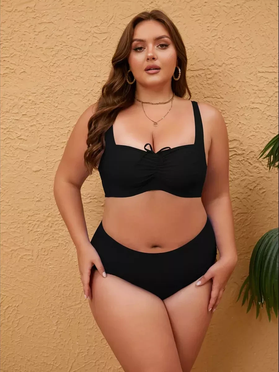 1Купальник 2025 для полных FUBA Дарина 71231 синий идет на наши 52 54 56 58 60 УКР р-ры)