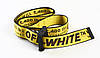 Ремінь Off White Unisex Black Belt 100 cm, фото 3