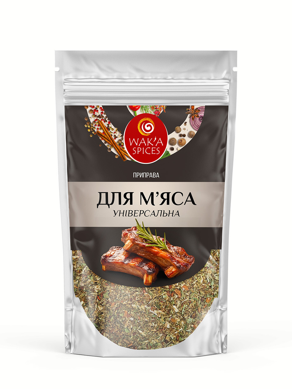 Приправа для М'ЯСА універсальна ТМ WAK'A, 60г