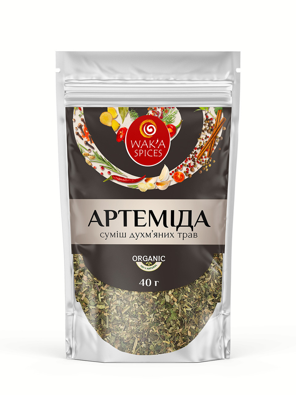 Суміш духм'яних трав "Артеміда" TM WAKA, 40г