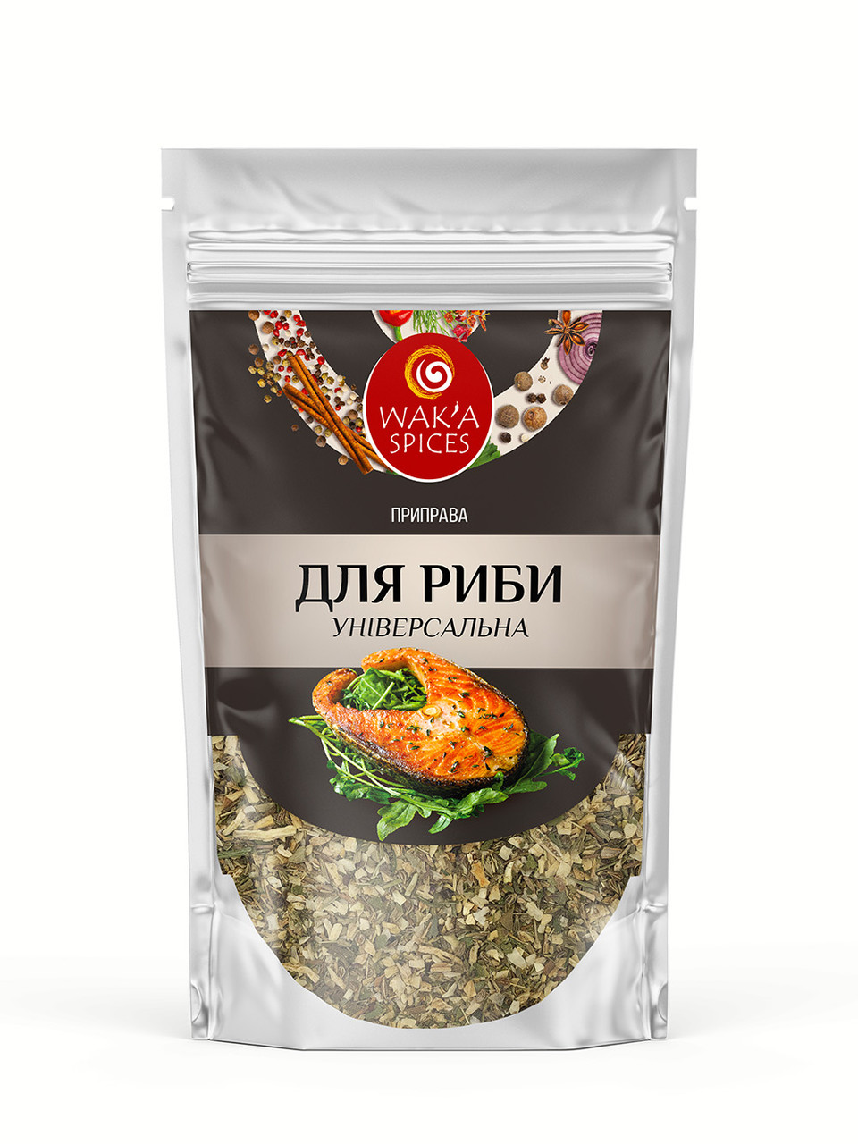 Приправа для РИБИ універсальна ТМ WAK'A, 60г