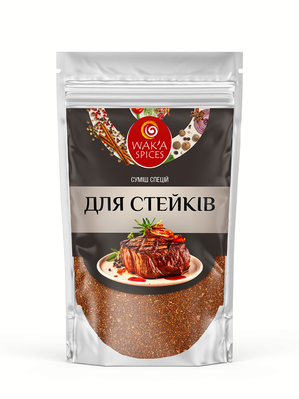 Суміш спецій "Для стейків" TM WAKA, 80г
