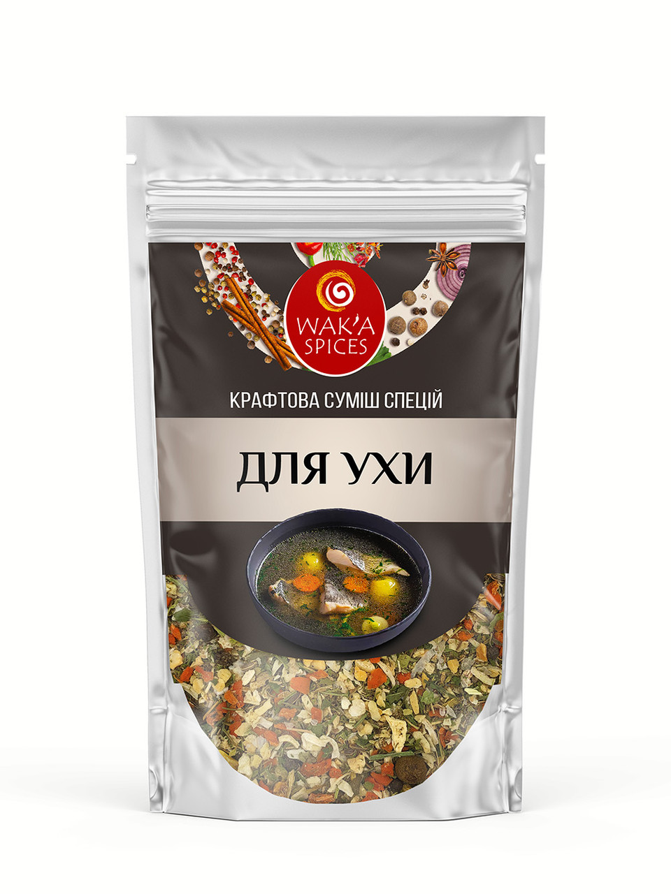 Крафтова суміш спецій "Для Ухи" TM WAKA, 70г