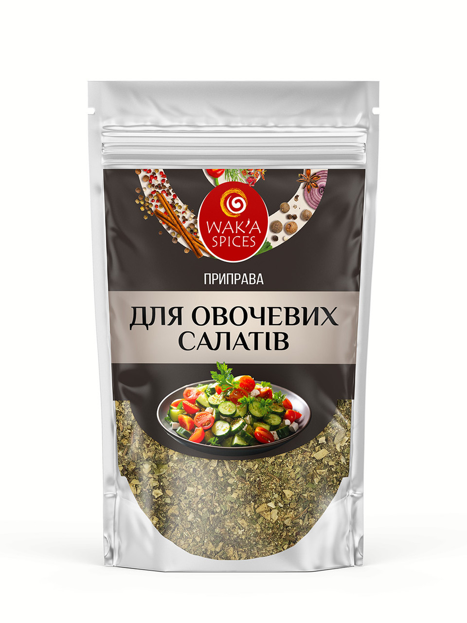 Суміш спецій "Для овочевих салатів" TM WAKA, 70г