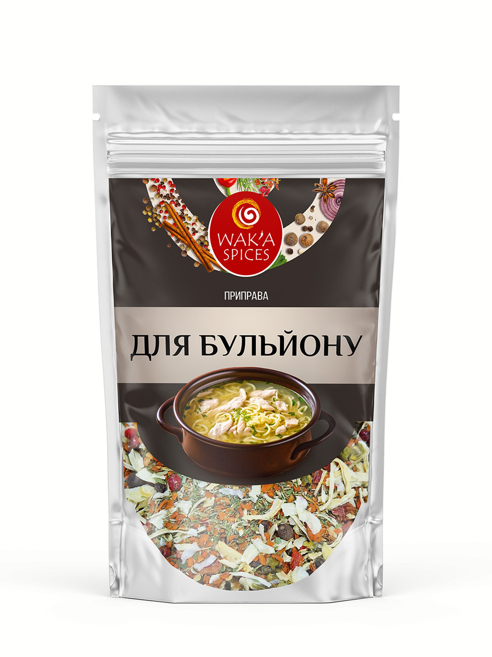 Приправа для бульйону ТМ WAK'A, 60г
