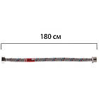 Шланг гнучкий для підключення води KOER зв-вн 1/2"x1/2" 180 см 128069 KR0270, фото 3