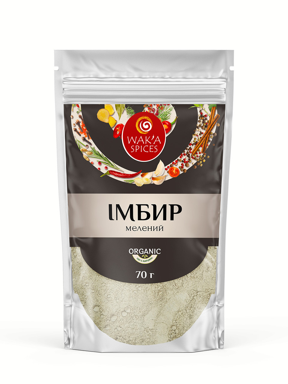 Імбир мелений TM WAK`A, 70г
