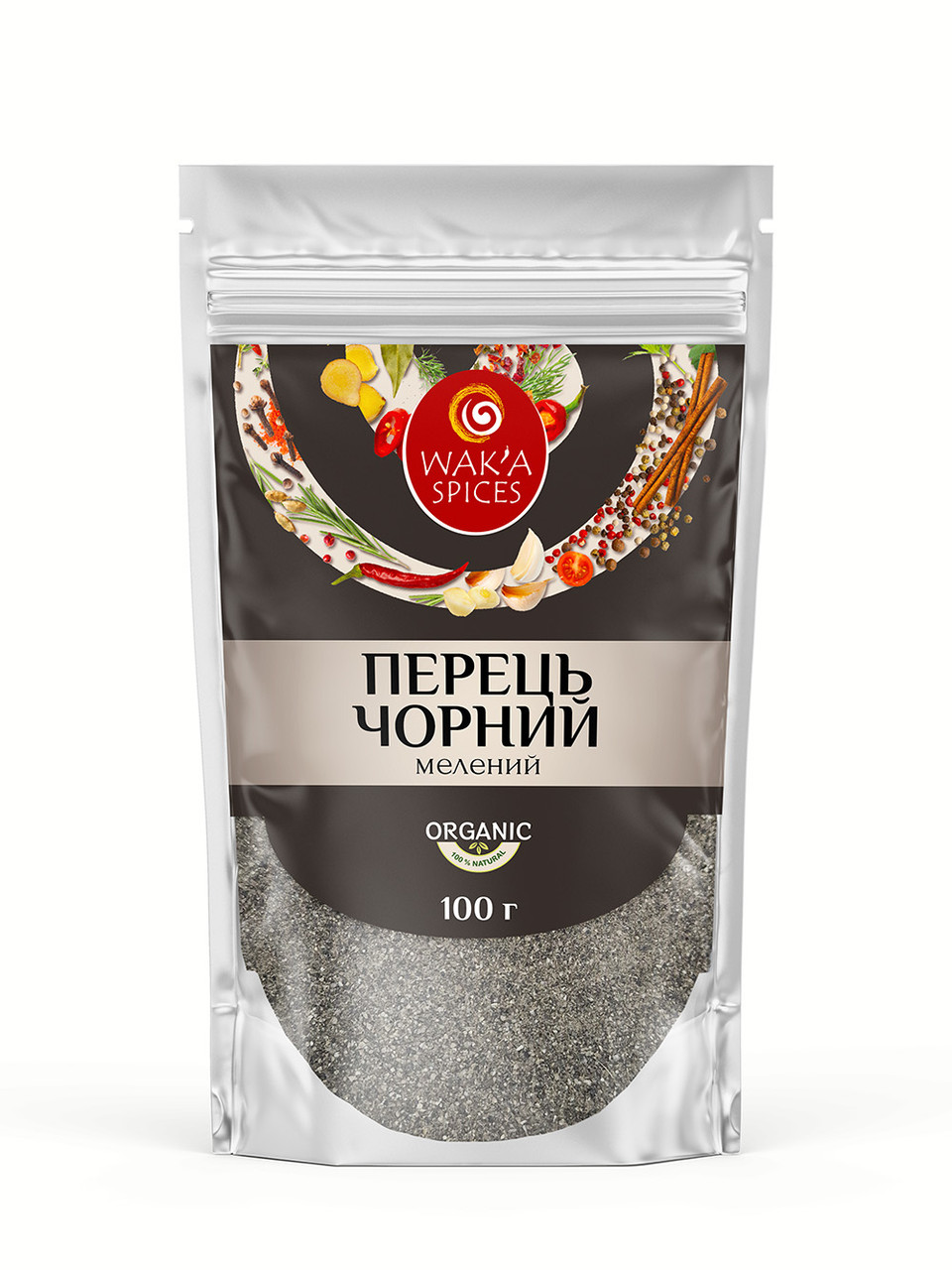 Перець ЧОРНИЙ мелений 1с TM WAK`A, В'єтнам, 100г