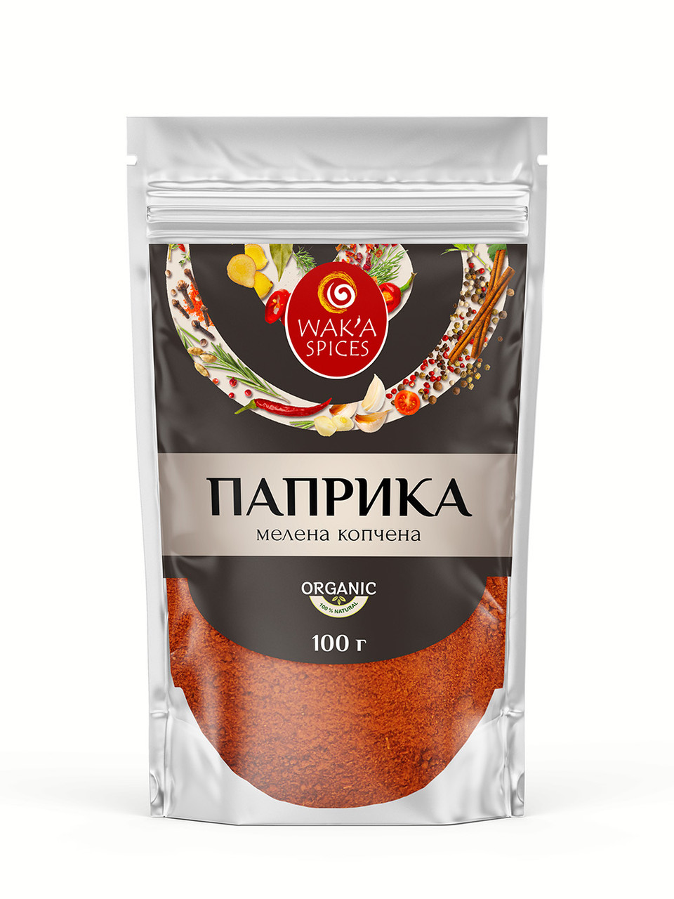 Паприка мелена копчена Іспанія ASTA 90 TM WAK`A, 100г