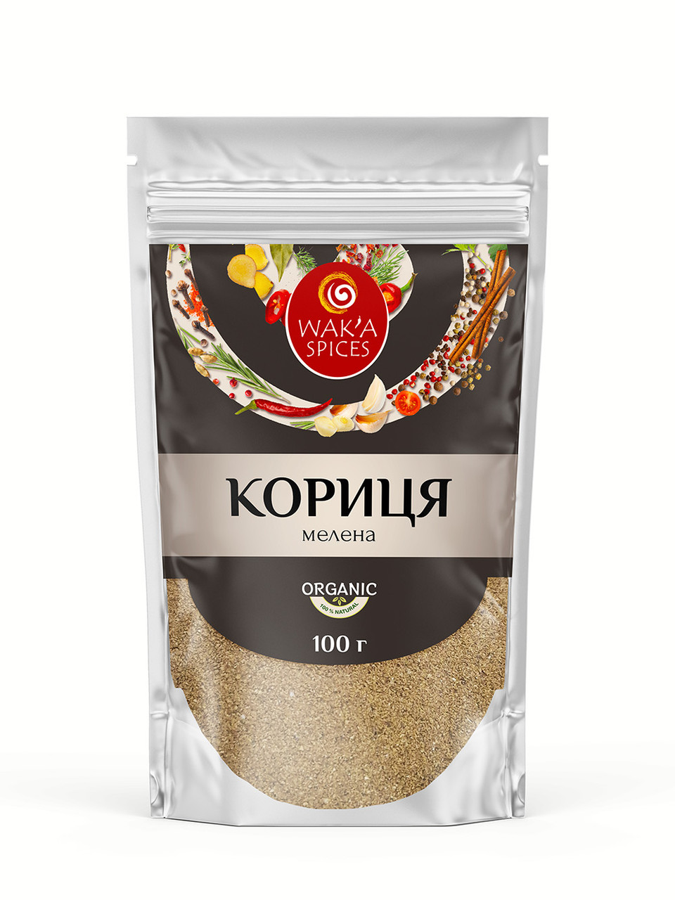 Кориця мелена TM WAK`A, 100г
