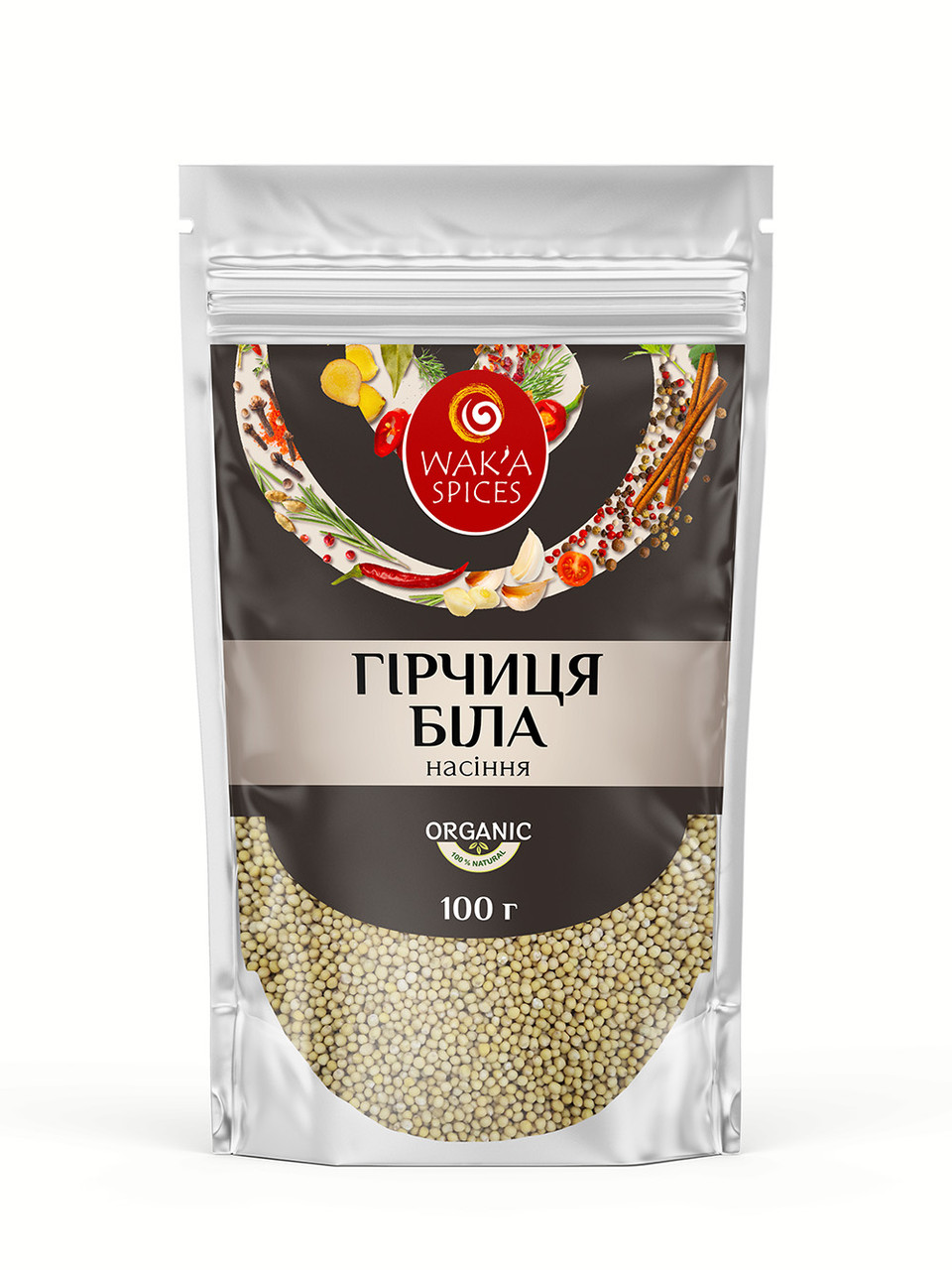 Гірчиця біла насіння TM WAK`A, 100г