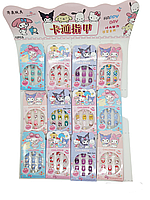 Дитячі накладні нігті герої Sanrio