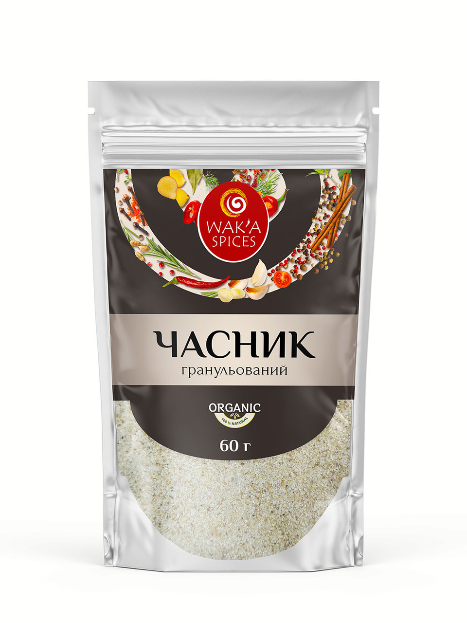 Часник гранульований TM WAK`A, 60г