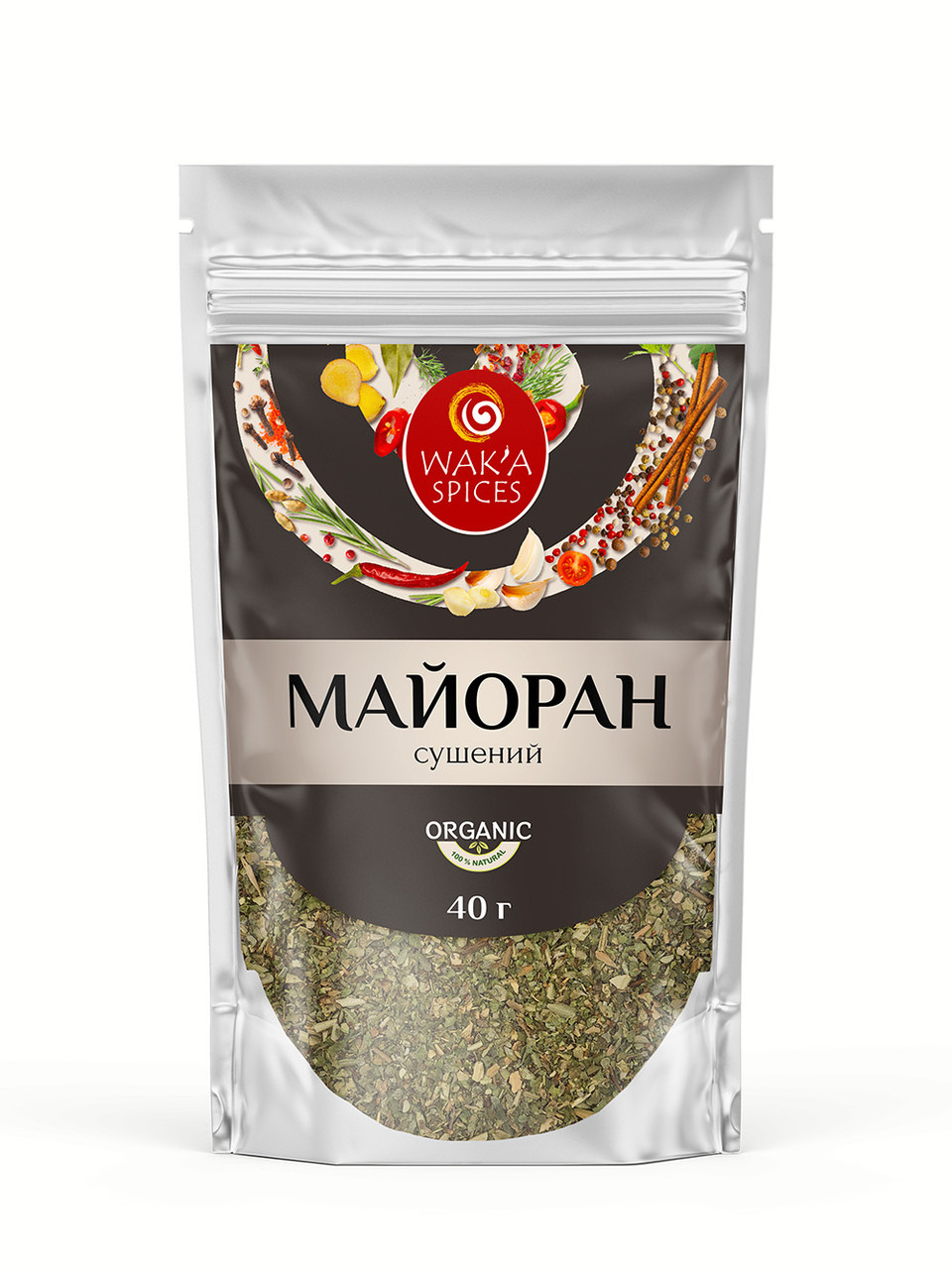 Майоран сушений TM WAK`A, 40г