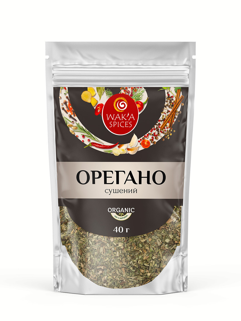 Орегано сушений TM WAK`A, 40г