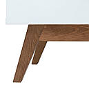 Вітрина у вітальню з ДСП REG1D1W Тата Gerbor Нiмфеа альба/Горіх верона, фото 9