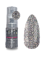 Edlen Professional Пудра спрей для дизайну Ombre Spray Flash 04 (світловідбиваюча), 7.5 г