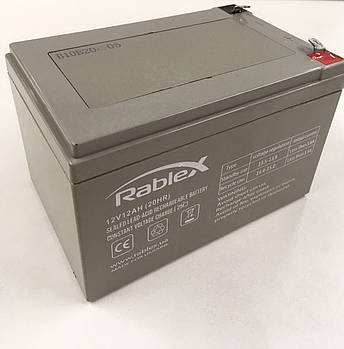 Акумулятор Rablex 12 V 12 mAh RB-1212/WD-283 (6 шт./яск)