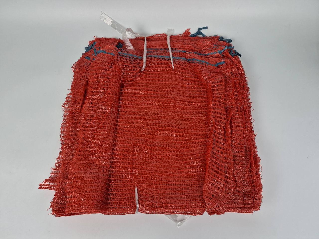 Мішок овочева сітка (р42х50) 18 кг/16 гр червона (100 шт.), фото 1